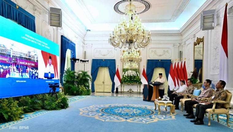 Prabowo Resmikan Produksi Perdana Lapangan Migas Forel dan Terubuk di Natuna