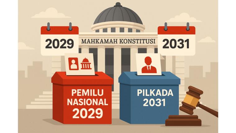 MK Putuskan Pemilu Nasional dan Pilkada Tak Lagi Serentak Mulai 2029