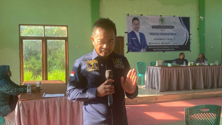 Penguatan Demokrasi Daerah, Baharuddin Demmu Dorong Akses Warga terhadap Kebijakan Publik