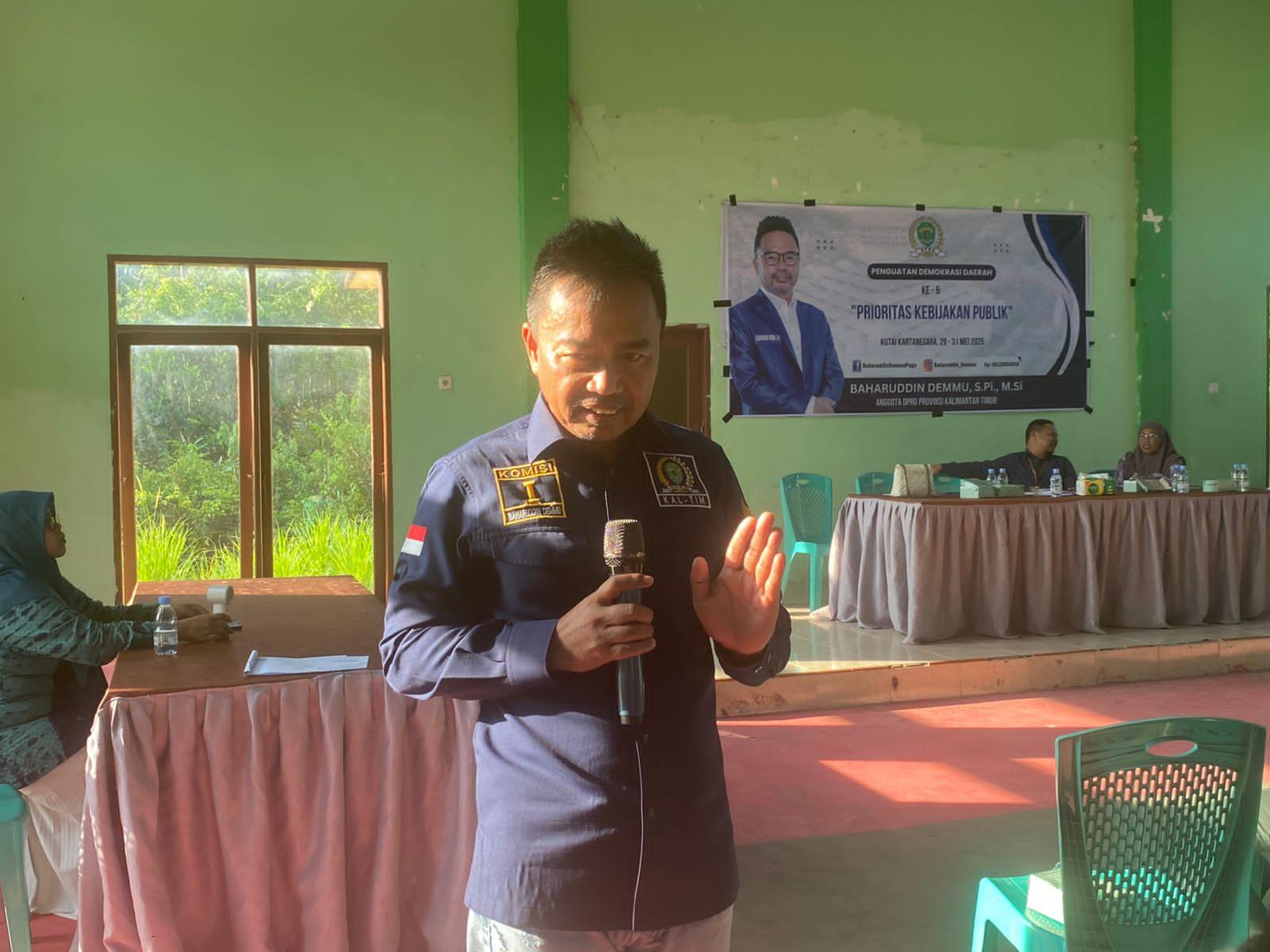 Penguatan Demokrasi Daerah, Baharuddin Demmu Dorong Akses Warga terhadap Kebijakan Publik