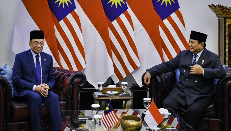 Prabowo dan Anwar Sepakat Dukung Solusi Damai untuk Palestina dan Kawasan Timur Tengah