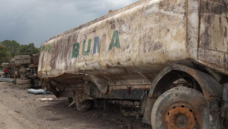 Dugaan Oknum Polisi Terlibat Bisnis Besi Tua Ilegal di Site Tambang PT BUMA Berau