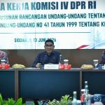 Panja RUU Kehutanan DPR Serap Masukan Stakeholder di Jawa Timur