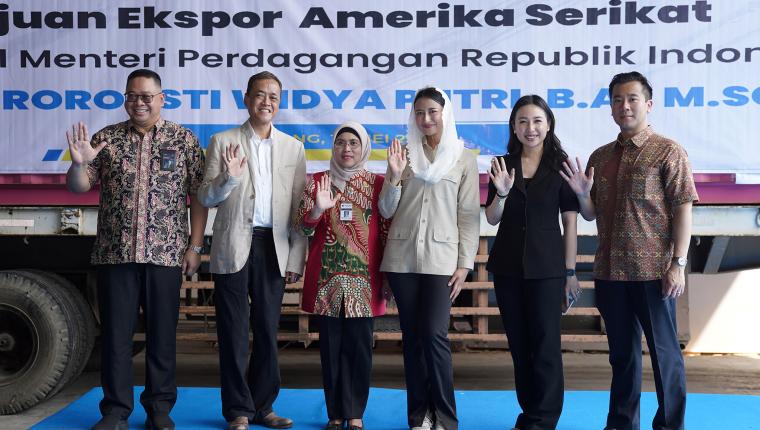 Wamendag Lepas Ekspor Furnitur ke AS, Tegaskan Pentingnya Kolaborasi Pemerintah dan UMKM