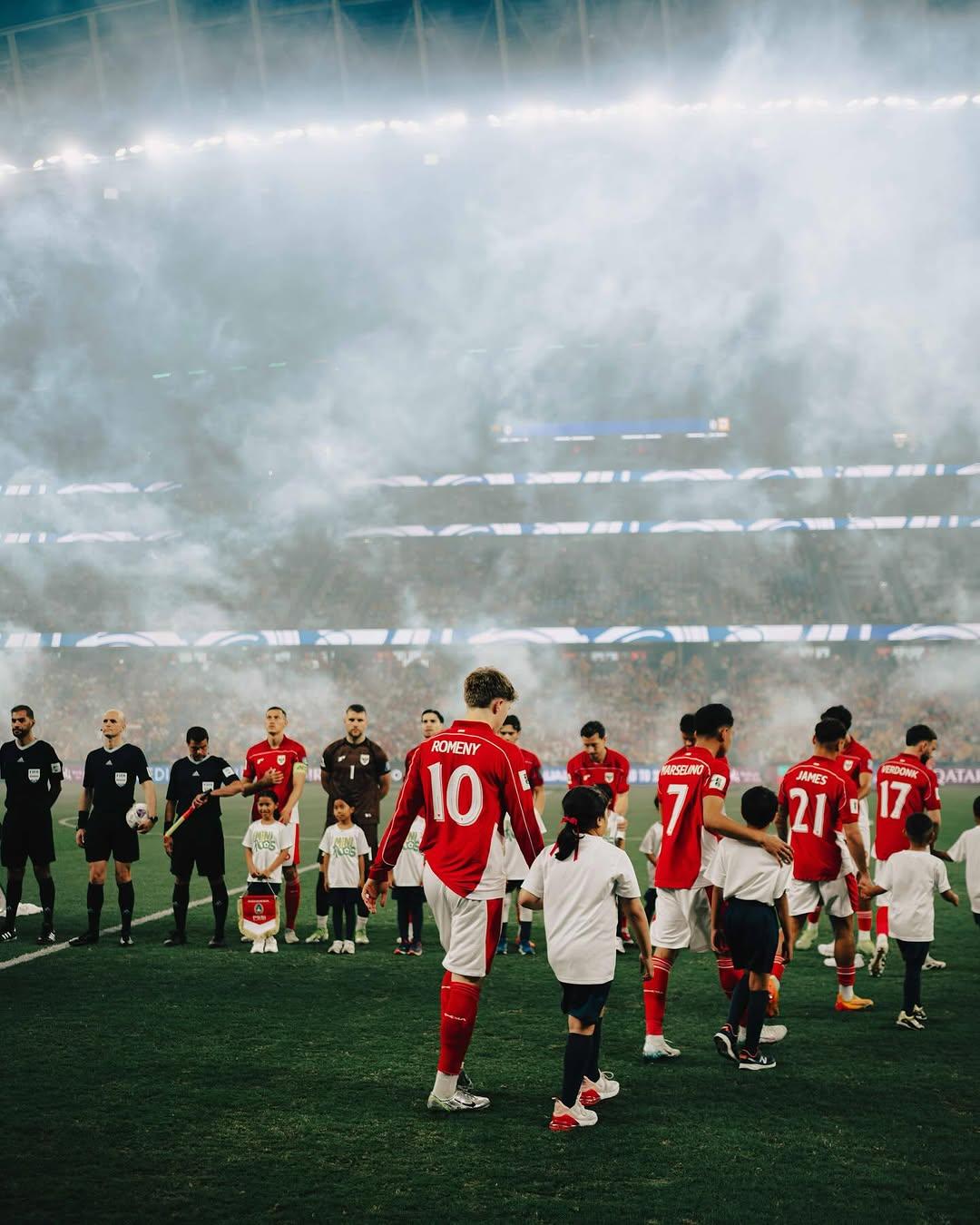 Australia Bungkam Indonesia 5-1, Ole Romeny Cetak Gol Debut