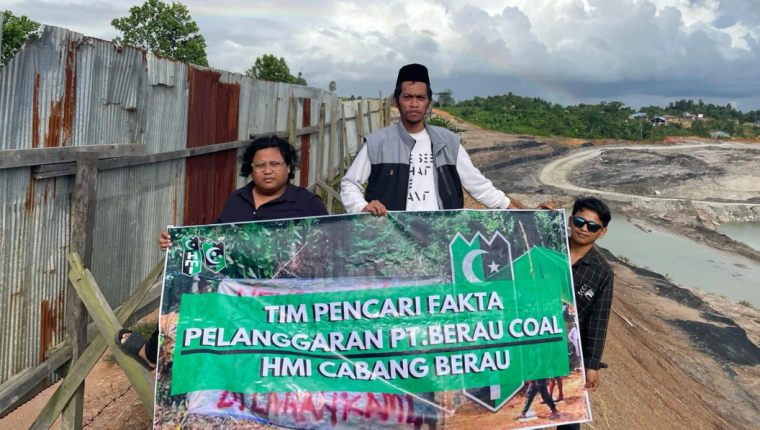 Investigasi HMI Berau : Aktivitas Tambang PT Berau Coal Diduga Langgar Aturan