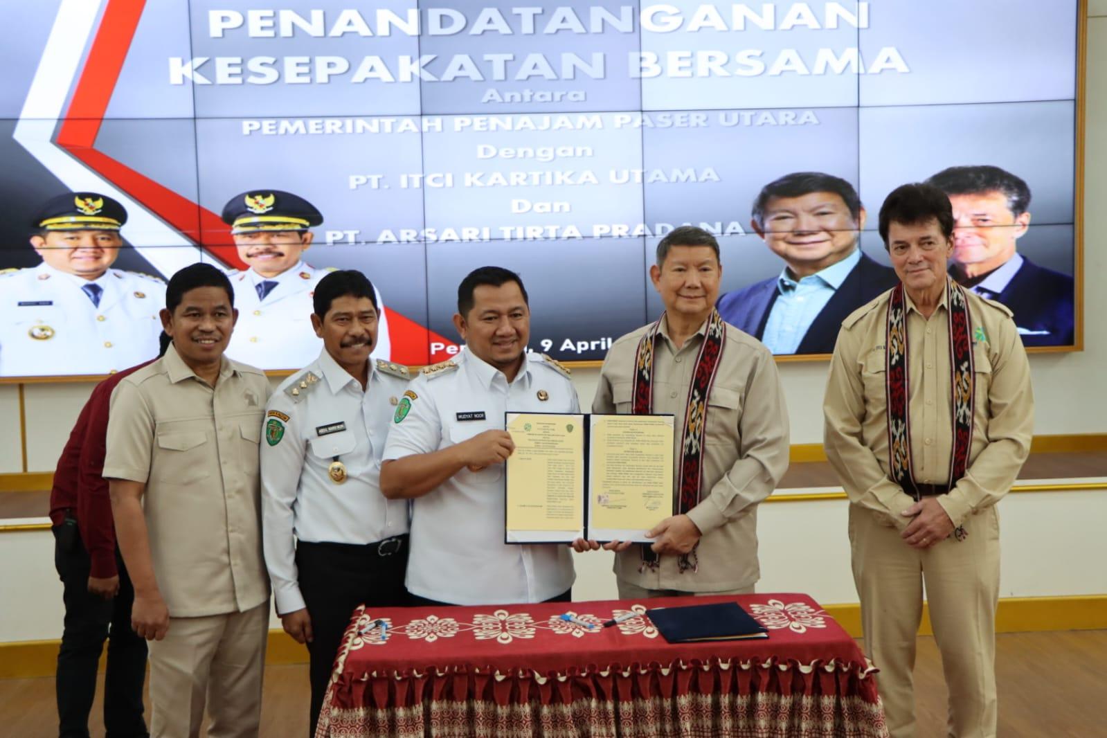 Layanan Air Bersih di PPU Baru 40 Persen, Pemerintah Gandeng Arsari Group