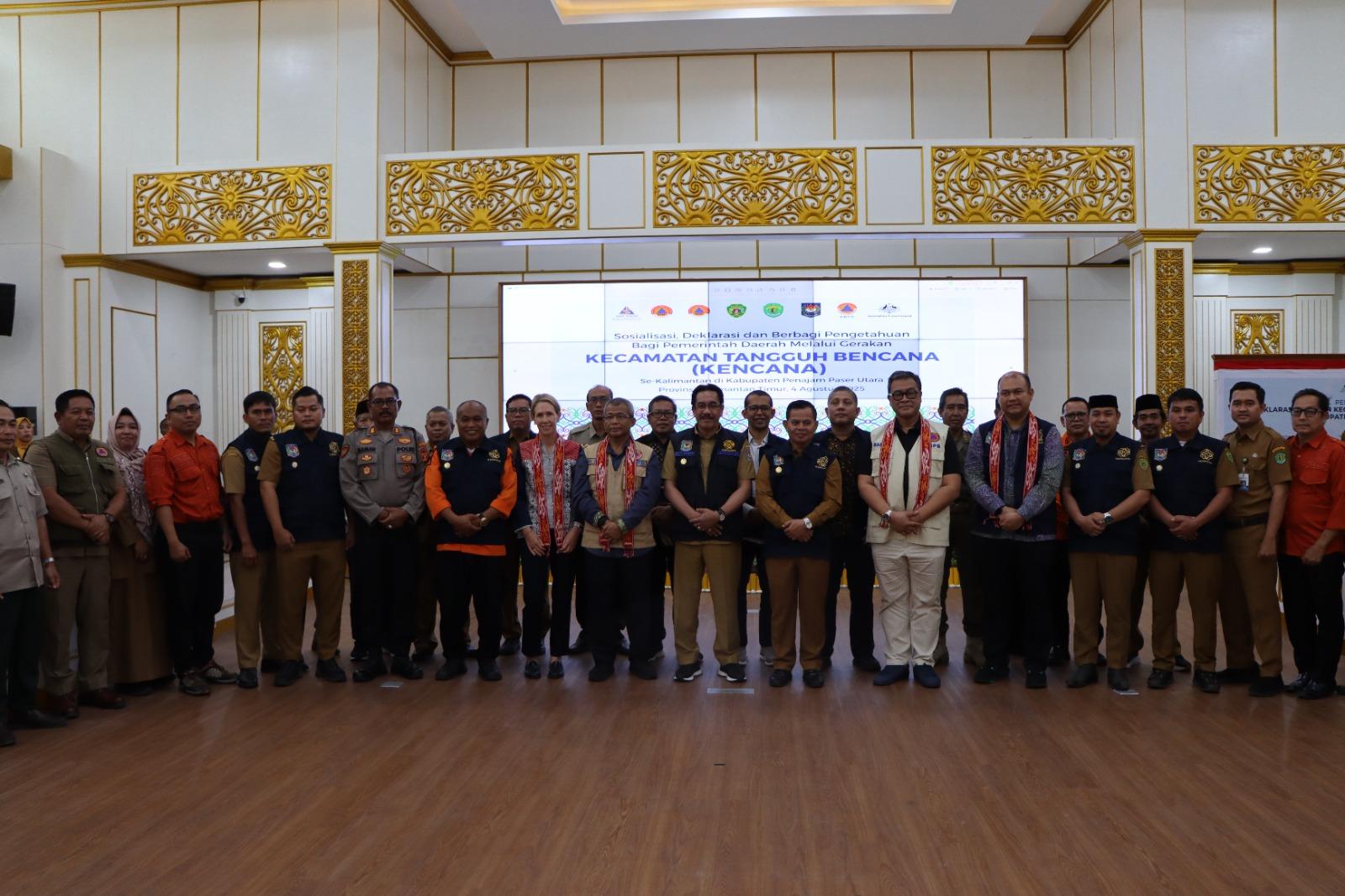 Pemkab PPU Sosialisasikan Kecamatan Tangguh Bencana Lewat Program KENCANA