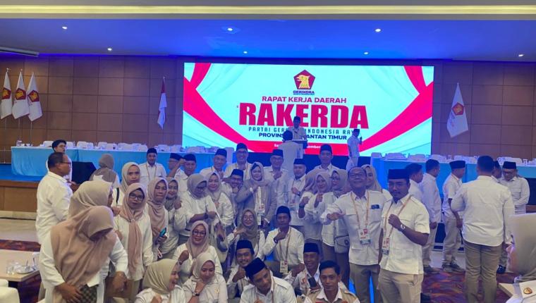 Kekuatan Baru Muncul di Rakerda Gerindra Kaltim, Aulia Rahman Basri Jadi Sorotan Utama